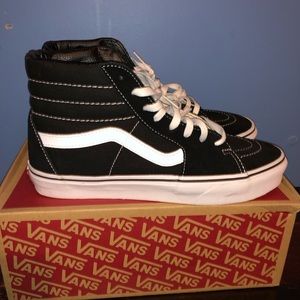 vans sk8-hi top shoes men’s size 9 (us)